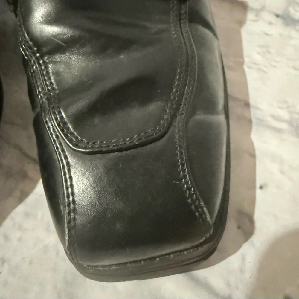 Black Buckle Dress Shoes